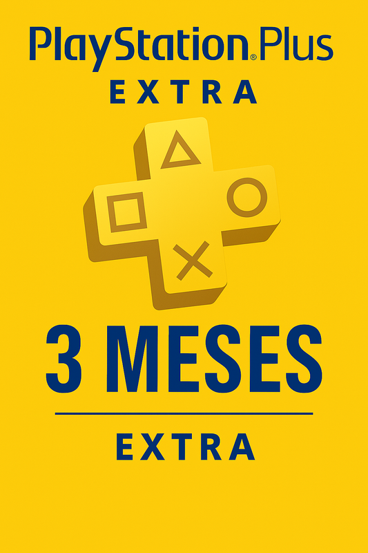 3 Meses Plus Extra PS4/PS5